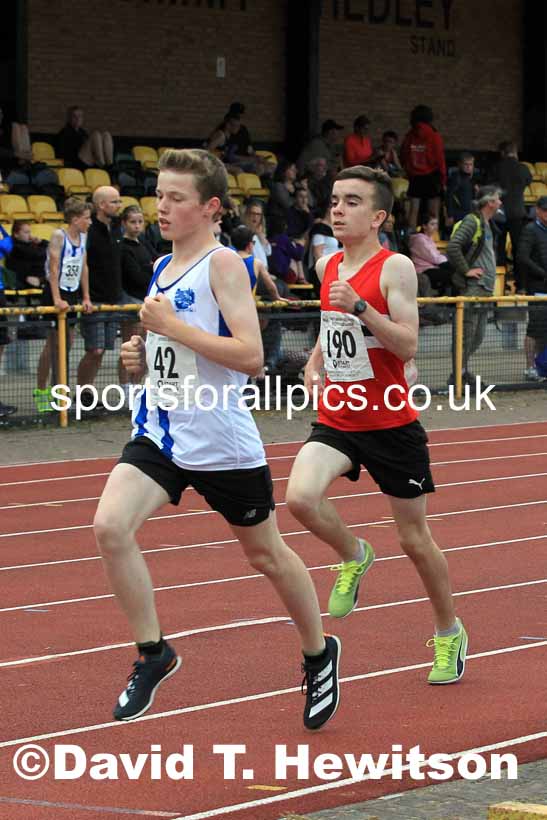 1500 metres, 2022 NEGP Monkton 5, Wednesday, July 20th. Photo: David T. Hewitson/Sports for All Pics